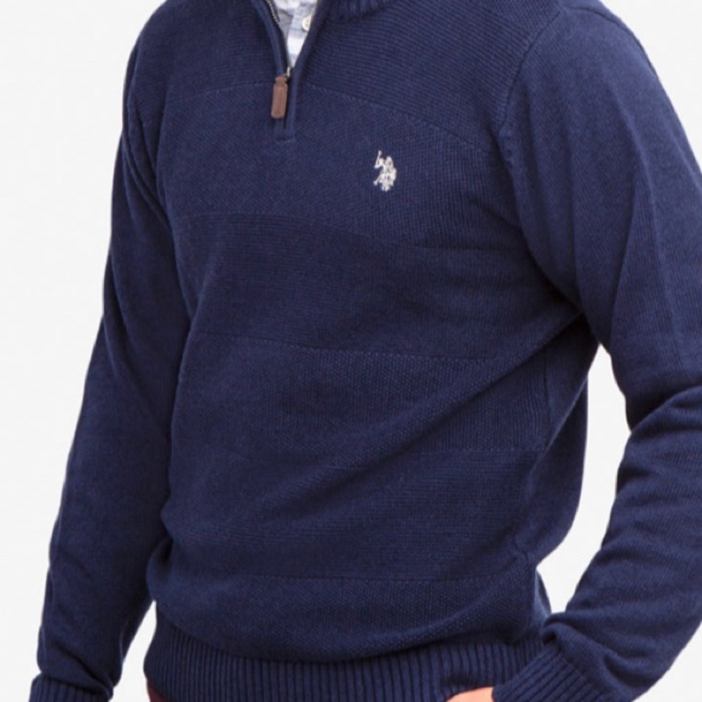 Us Polo Assn 3/4 Zip Pullover